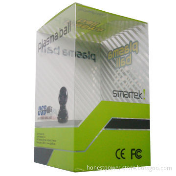 New Cube Plastic Gift Boxes, Made of PVC, Customized Sizes and Designs Welcomed